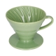 Hario V60-02 Keramik Dripper Smokey Grön 2 Kopp