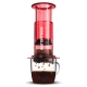 AeroPress Clear Röd Resebryggare