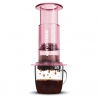 AeroPress Clear Pink Resebryggare