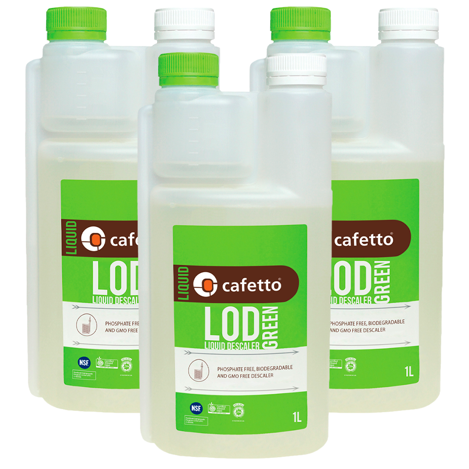 Cafetto Lod Green Avkalkningsmedel Organiskt 3x1L