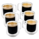 La Cafetière Dubbelväggig Espressoglas 10 cl 6 St