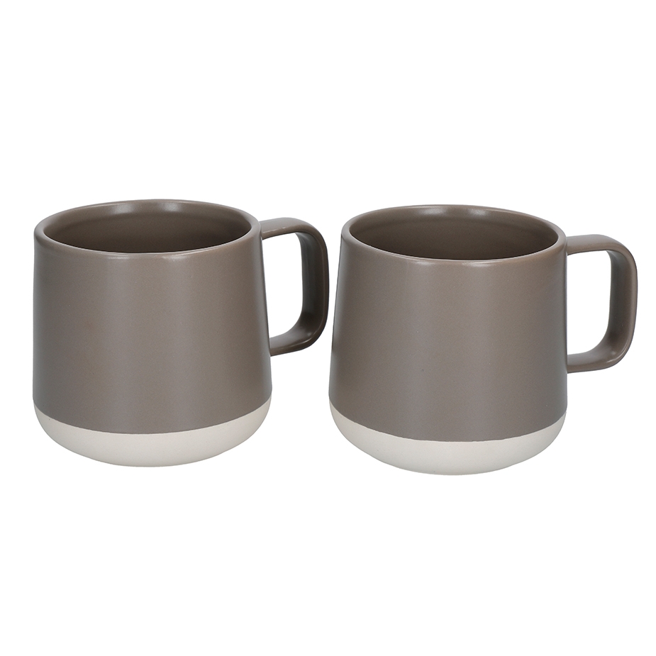 La Cafeti&egrave;re Mugg 30 cl 2 st Gr&aring;