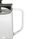 La Cafetière 4 Koppar Tebryggare Stål/Glas