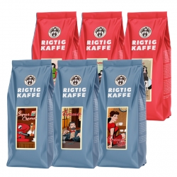 Rigtig Kaffe Mixpaket 3kg