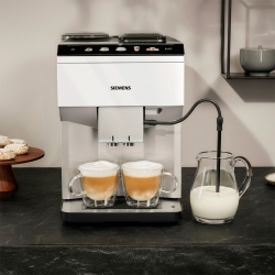 Siemens TP515R02 EQ500 Classic Vit Espressomaskin