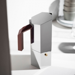 Alessi Menhir 3 Koppar Mokabryggare Stål