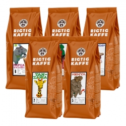 Rigtig Kaffe Mixpaket 2kg