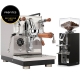 Profitec JUMP - Exclusive Line Inkl. Eureka Libra Krom/Matt Svart Espressokvarn