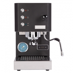 Profitec GO Mat Svart Espressomaskin Inkl. Eureka Mignon Libra Chrome/Mat Svart Espressokvarn