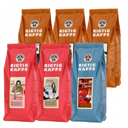 Rigtig Kaffe Mixpaket 2,7kg