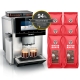 Siemens TQ907R03 EQ900 s700 Espressomaskin Inkl. 6kg Rigtig Kaffe Crema Intenso Hela kaffebönor