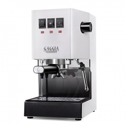 Gaggia Classic E24 Vit Espressomaskin Inkl. Baristautrustning