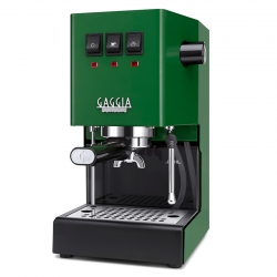 Gaggia Classic E24 Jungle Green Espressomaskin Inkl. Baristautrustning