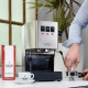 Gaggia Classic E24 Stål Espressomaskin Inkl. Eureka Mignon Zero 55s & Baristautrustning