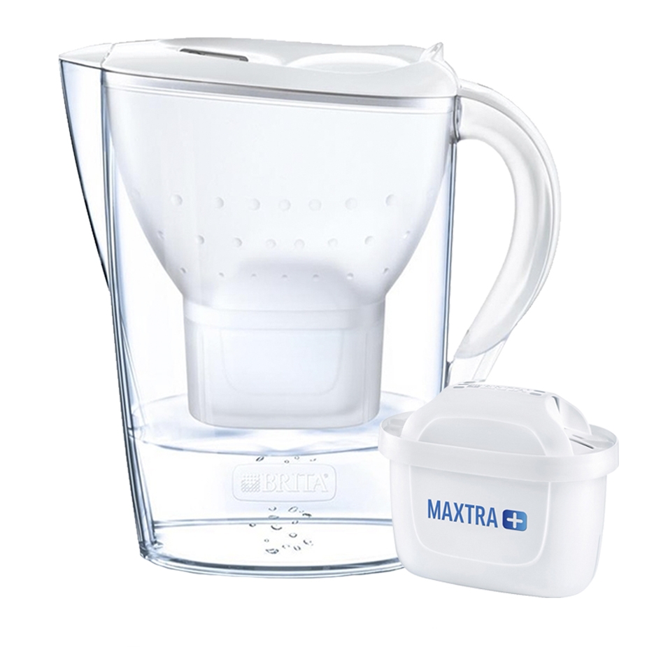 BRITA Marella 2,4L Vit Inkl. 1 st Maxtra Pro Filter