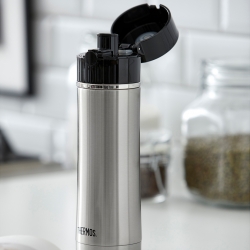 Thermos Termosflaska Sipp Drickflaska 0,53 L Stål/svart