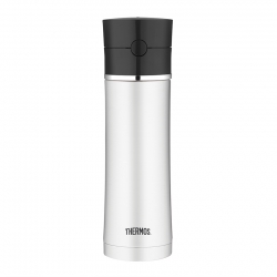 Thermos Termosflaska Sipp Drickflaska 0,53 L Stål/svart