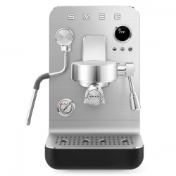 Smeg EMC02BLMEU Minipro semiautomatisk espressomaskin svart