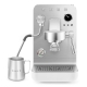 Smeg EMC02WHMEU Minipro semiautomatisk espressomaskin vit