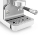 Smeg EMC02WHMEU Minipro semiautomatisk espressomaskin vit