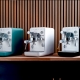 Smeg EMC02WHMEU Minipro semiautomatisk espressomaskin vit