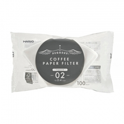Hario Pegasus Pappersfilter 02 Vit 100 St.