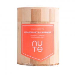 NUTE Strawberry & Camomile Ekologiskt 100 g Te
