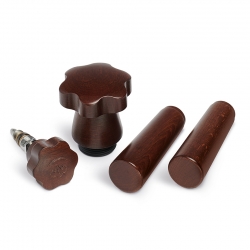 La Pavoni Trähandtag till Lever Espressomaskiner Brun LPAHANLWO01