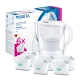 BRITA Marella 2,4L Vit Inkl. 6 st Maxtra Pro Filter