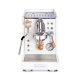 La Pavoni Mini Cellini Vit LPSMCW01EU Espressomaskin Inkl. Prosumer Chrome LPGGRI01EU Espressokvarn