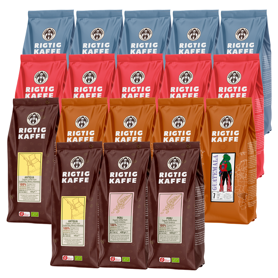 Rigtig Kaffe Mixpaket 8,2kg