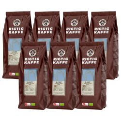 Rigtig Kaffe Organic El Chebe 7x400g