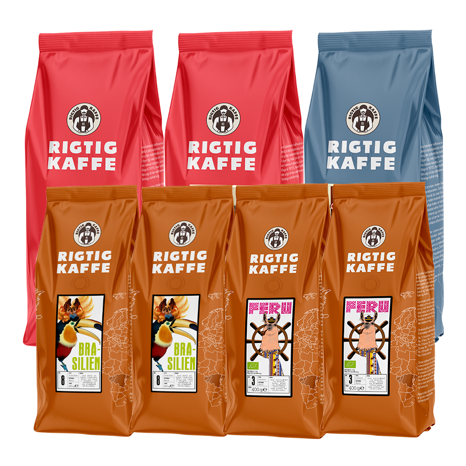 Rigtig Kaffe Bestsellers Mixpaket 4,6kg