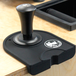 Rhino Classic Portafilter Tampmatta med kant Svart