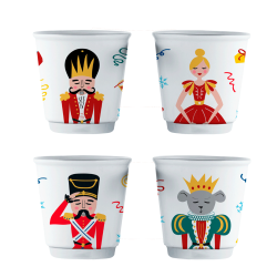 Bialetti Nötknäpparen Espressokoppar 4 st