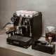 La Pavoni New Cellini Classic Svart LPSCCB01EU Espressomaskin inkl. Eureka Mignon Libra Krom/Mattsvart Espressokvarn