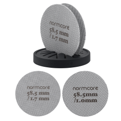 Normcore Puck Screen 58 mm 2 st med hållare
