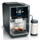 Siemens TP715R07 EQ700 Inox Silver Metallic Espressomaskin Inkl. Mjölkbehållare Glas 0,7 L