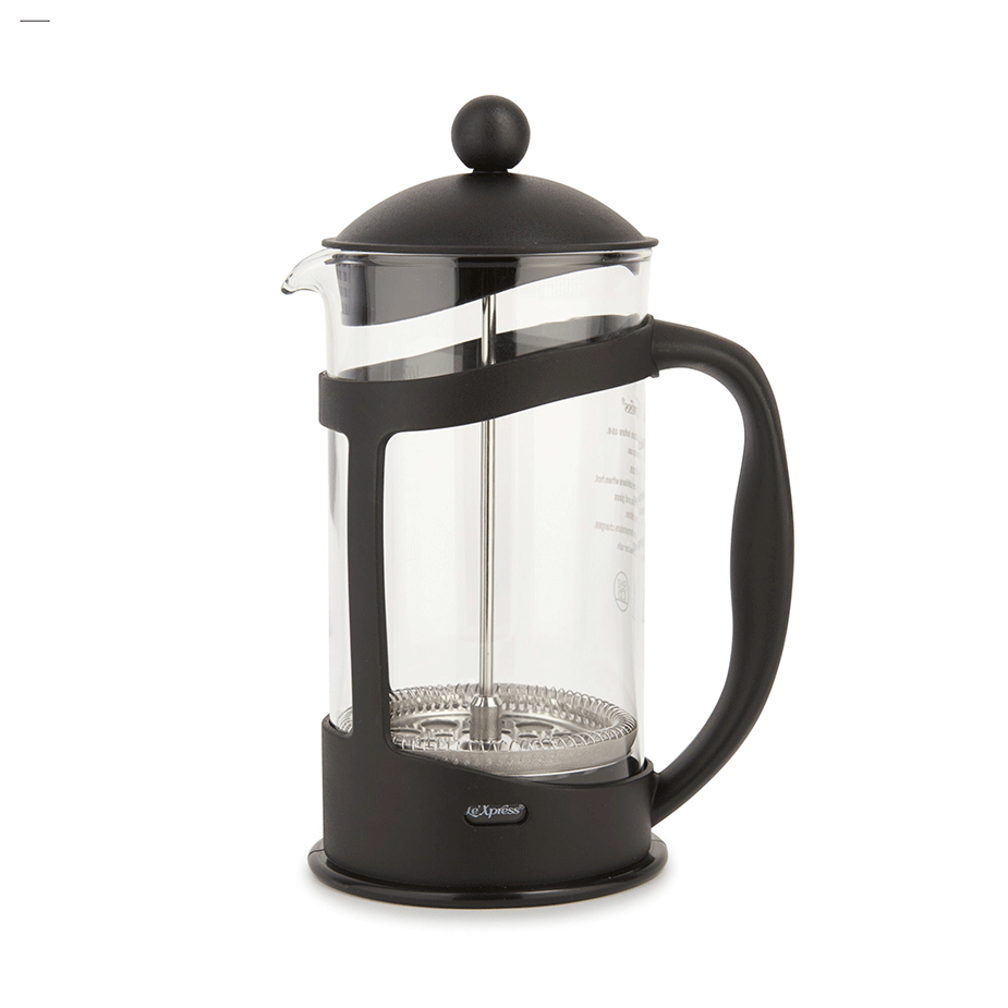La Cafeti&egrave;re 3 Koppar Kaffepress 0,35L Svart