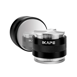 IKAPE 2 i 1 Tamper & Leveling Tool 58 mm Svart