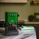 Gaggia Classic E24 Jungle Green Espressomaskin inkl. Eureka Mignon Zero 55s Matt Svart Espressokvarn