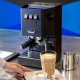 Gaggia Classic E24 Blå Espressomaskin Inkl. Eureka Mignon Zero 55s Matt Svart Espressokvarn
