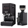 Gaggia Classic E24 Svart Espressomaskin Inkl. Eureka Mignon Zero 55s Matt Svart Espressokvarn