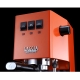 Gaggia Classic E24 Lobster Red Espressomaskin Inkl. Eureka Mignon Zero 55s Matt Svart Espressokvarn