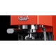 Gaggia Classic E24 Lobster Red Espressomaskin Inkl. Eureka Mignon Zero 55s Matt Svart Espressokvarn