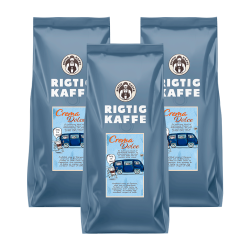 Rigtig Kaffe Dolce Crema 3kg Hela kaffebönor