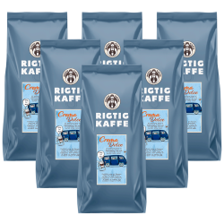 Rigtig Kaffe Dolce Crema 6kg Hela kaffebönor