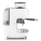 Smeg EGF03WHEU manuell espressomaskin inkl. kvarn vit