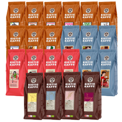Rigtig Kaffe Mixpaket - 21 varianter