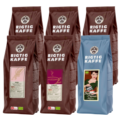 Rigtig Kaffe Ekologiskt Mixpaket 2,5kg